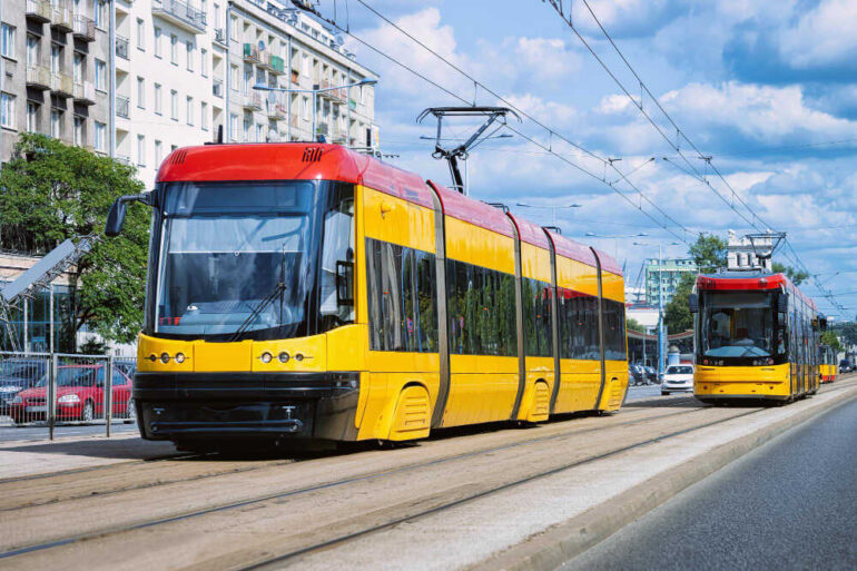 Przewożenie roweru w tramwaju komunikacji miejskiej Warszawa